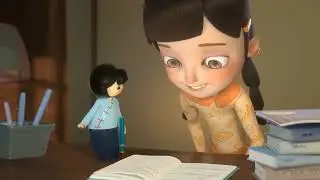 Девочка плохо училась её заменила кукла!