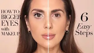 HOW TO MAKE YOUR EYES LOOK BIGGER IN 6 EASY STEPS | ALI ANDREEA