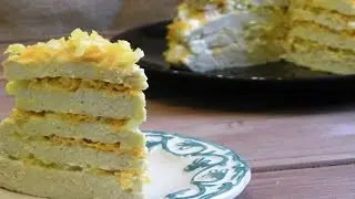 Диетический торт из курицы!