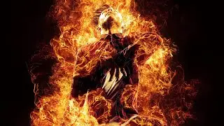Flames Photoshop Effect Tutorial | Automatically create flame digital art in Photoshop