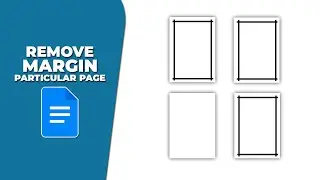 How to remove margins from a particular page in Google Docs