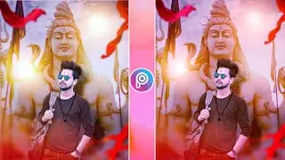 Mahakal 🕉 Face Photo Editing || Sawan Photo Editing || Bol Bum Photo Editing Full  Hindi Tutorial