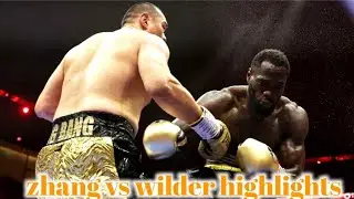 deontay wilder vs zhilei zhang fight highlight /details