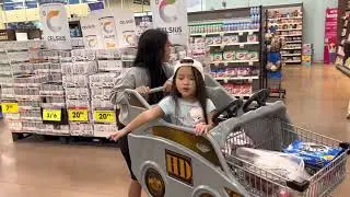 Filipina in an American Supermarket 