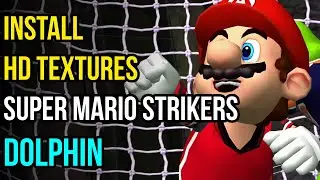 How to Install Super Mario Strikers HD Texture Pack in Dolphin Emulator