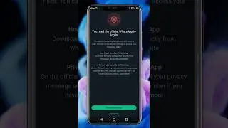 You Need The Official WhatsApp to Log in GB WhatsApp 
