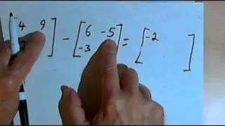 Matrix Addition, Subtraction and Scalar Multiplication 141-46