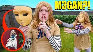 Going UNDERCOVER as M3GAN at S.A.S.H.A Meeting!!