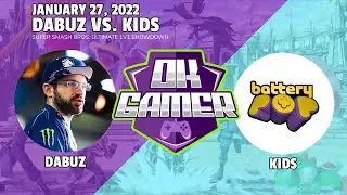 Dabuz vs. Kids Super Smash Bros. Ultimate, 1/27/22