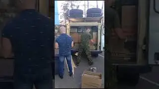 Отправка гуманитарной помощи на СВО из Ангарска