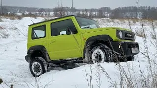 Suzuki Jimny и снег