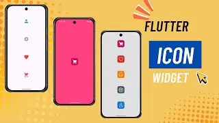 Learn flutter icon 2025 | Flutter custom icon | Learn material icon | Flutter Custom Icon from Image