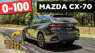 2025 Mazda CX-70 D50e review: 0-100 & POV test drive