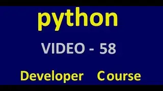 Python - Multi Threading example - Tutorial 1 - Video 58