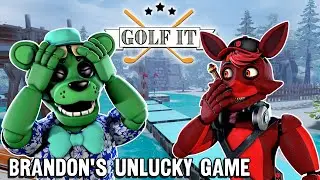 BRANDON'S UNLUCKY GAME! || Golf it! (Funny Moments)