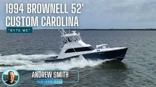 1994 Brownell 52' #CustomCarolina “BYTE ME" [$549,000]