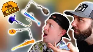 First Look At BRAND NEW Ultralight Lures From Mule Fishing!
