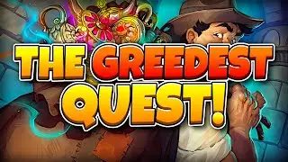 We Pick the GREEDIEST Quest and get Rewarded! | Hearthstone Battlegrounds