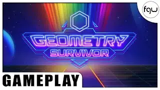 GEOMETRY SURVIVOR Gameplay (PC 4K 60FPS)