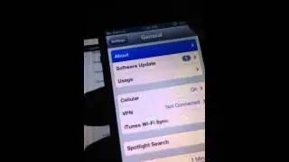 Iphone 4 IoS 6.1.3