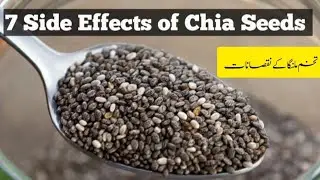 Side Effects of Chia Seeds | تخم ملنگا کے نقصانات #tipsandtricks #remdy #disadvantages #health