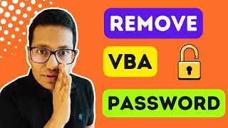 🔓 Remove VBA Password in Seconds in Excel (2 Easy Ways)