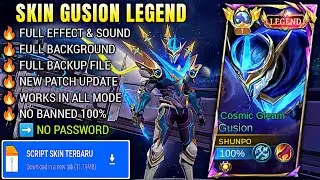 🔥 Script Skin Gusion Legend – Cosmic Gleam | No Password, Full Effect & Sound – New Patch 2025