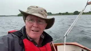 A wonderful, wet and windy sail on Rutland Water in our Tideway