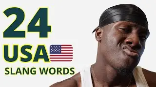 24 AMERICAN 🇺🇸 SLANG WORDS 