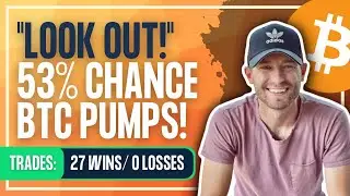 ⚠️"LOOK OUT!!" BITCOIN HAS A 53% CHANCE OF A PUMP (BITCOIN PRICE PREDICTION)