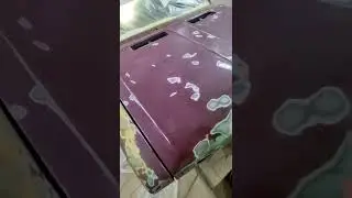 Подготовка к покраске 😍🕸 2106 ваз, кислотный грунт, матуем кузов