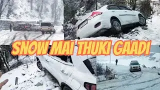 Epic Car Drifts in Himachal Snow– Winter Driving Madness #HimachalRoadTrip #SnowDrift #MountainDrive