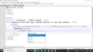Event Listener Method Used In JavaScript