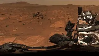 Perseverance’s 360-Degree View From ‘Airey Hill’ | Mars New 4k Video | Mars 4k Video