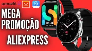 MEGA PROMOÇÃO NO ALIEXPRESS! Haylou solar plus por R$ 180 - Amazfit GTR 2 R$400 - GTS 2 mini 260 R$!