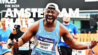 The 2024 Amsterdam Half Marathon Recap ft. Aubrey Running