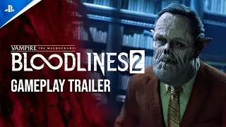 Vampire the Masquerade: Bloodlines 2 - Gameplay Trailer | PS5 Games