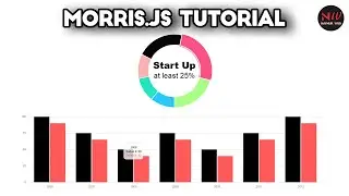 Create graph and char using html css js || morris.js || rapheal.js