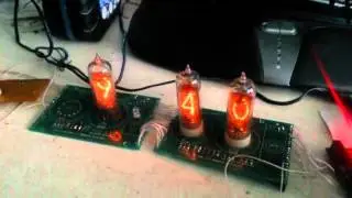 nixie clock menu test OST TR2