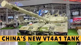 China's new VT4A1 tank strengthens reconnaissance capabilities with aerial drone