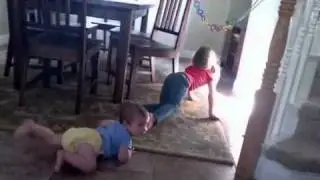 James and Ava at play