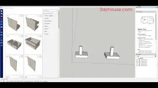 Redrawn component tool in Sketchup
