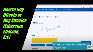 How to Buy Bitcoin or Buy Altcoins like Ethereum, Litecoin and more | Easiest and safest way