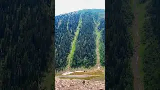 Most Dangerous Road Razdan Top In Kashmir Valley #kashmir #tourism #place #shorts #viral #shortvideo