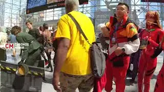 Nikke x Evangelion Collab: August 2024 ANIMENYC LOBBY COSPLAYERS