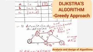 Lec28 : Dijkstra's Algorithm | Single source shortest Path
