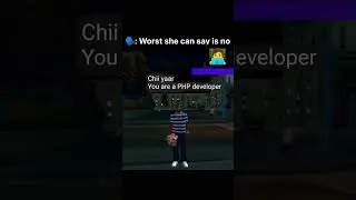 the worst she can say 😂. 