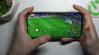 Playing FIFA on the Samsung Galaxy A35