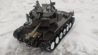 проект Super Pershing M26 E4 HeNG LONG 1 16 RC (часть 2)