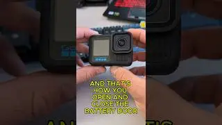 How to Open & Close the Battery Door on the GoPro Hero 13 Black
